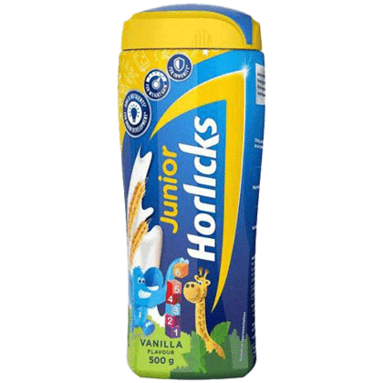 Junior Horlicks Vanilla Pet Jar 500g