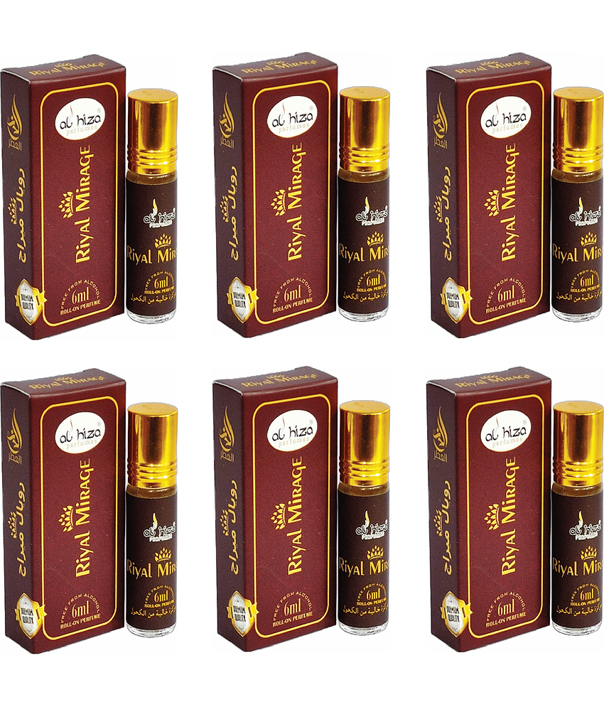 Al Hiza Rajniganda Below 50ml Attar ( Pack of 6 )