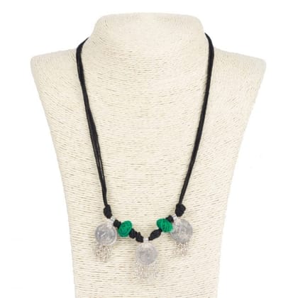 Tribal Handmade 25 Paise Necklace Tribal Handmade 25 Paise Necklace