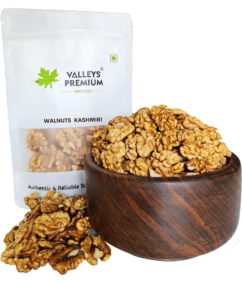 Valleys Premium Kashmiri Amber Walnut Kernels (Akhrot) 250 gms