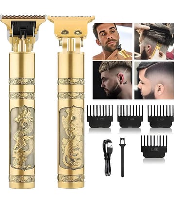 HAIR TRIMMER Beard Hair Trimmer Gold Cordless Beard Trimmer With 120 minutes Runtime