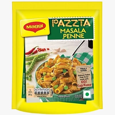 MAGGI Pazzta Masala Penne Pasta - Made With 100% Suji/Rawa, 69.5 g Pouch