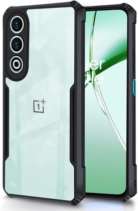 PLUGTECH Slim Shockproof Case | Matte Black Soft | Drop Protection | Precise Cutouts | Premium Mobile Cover for OnePlus Nord CE4 PLUGTECH Slim Shockproof Case | Matte Black Soft | Drop Protection | Precise Cutouts | Premium Mobile Cover for OnePlus Nord CE4