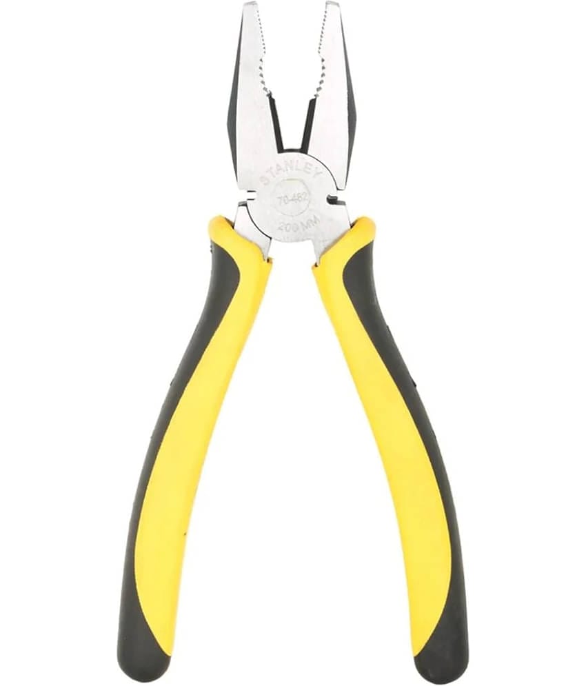 STANLEY 8" COMBINATION PLIER, BI-MATERIAL (70-482)