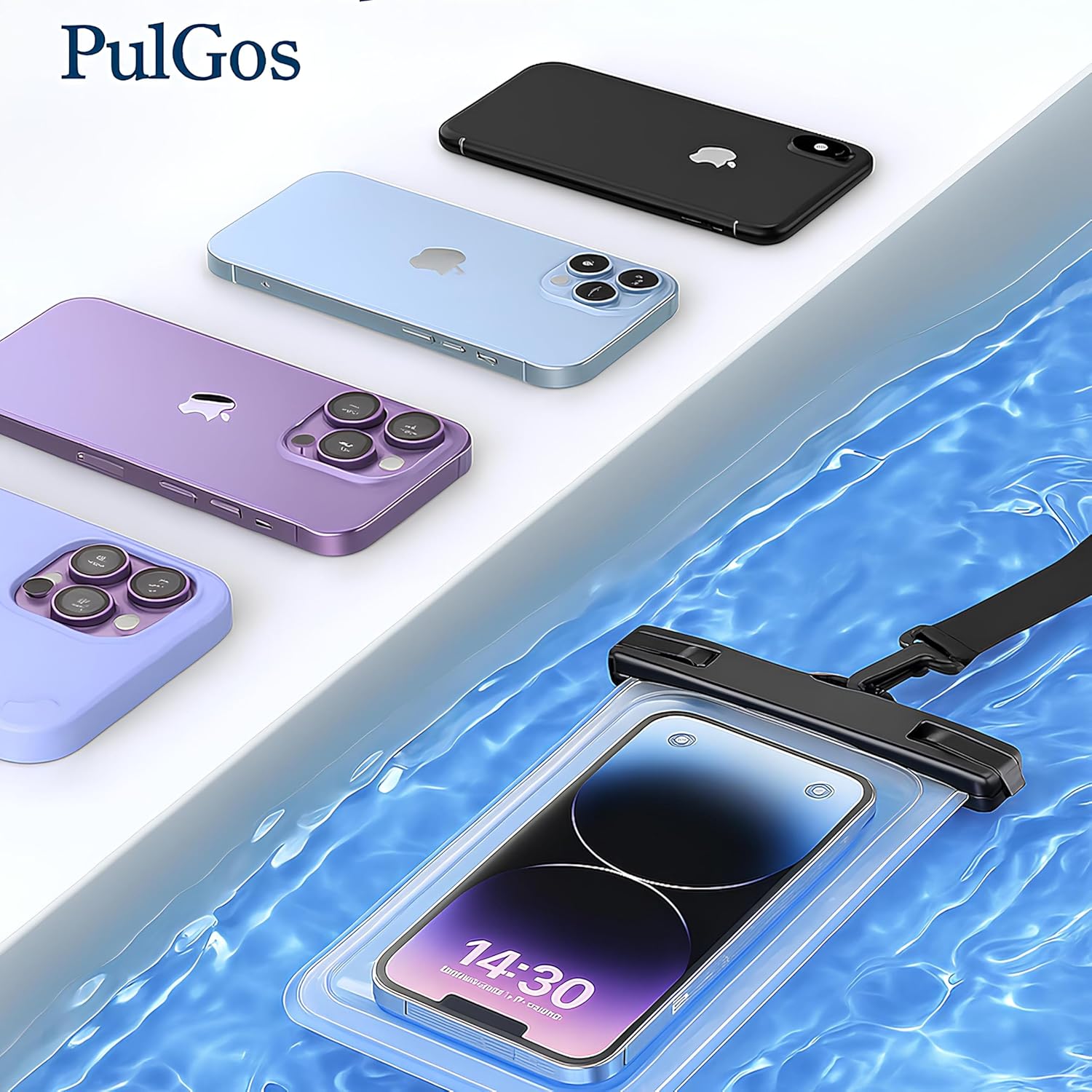 Waterproof Pouch Type Mobile Cover- Pack of 1