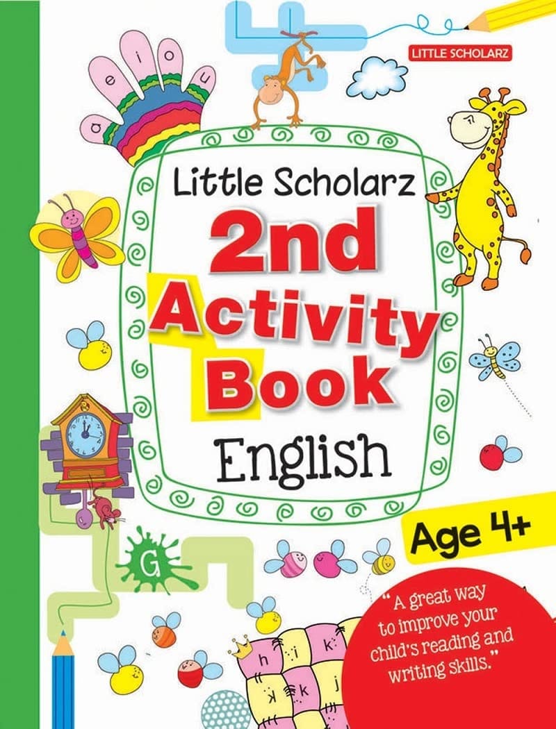Little Scholarz 2nd Activity Book - English [Paperback] [Aug 12, 2023] LS Editorial Team