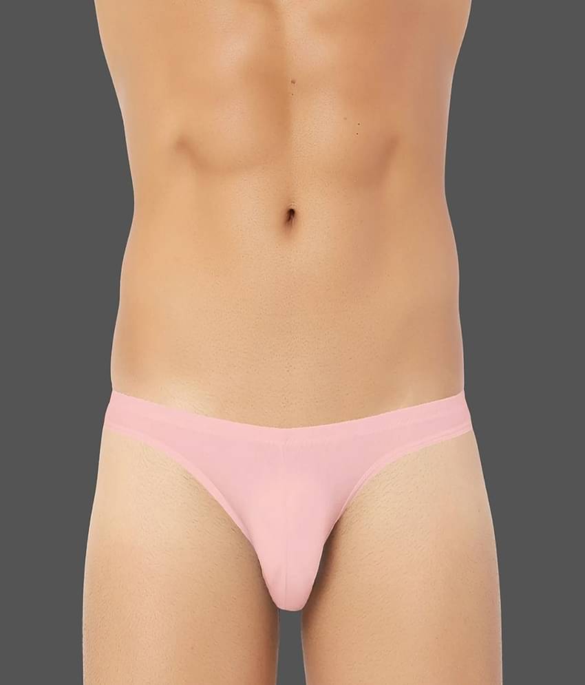 Bruchi Club Pack of 1 Modal Bikini For Men's ( Peach )
