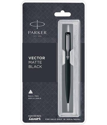 Parker Vector Matte Black Ct Ball Pen