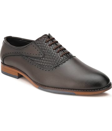 Sir Corbett - Brown Men's Brogue Formal Shoes