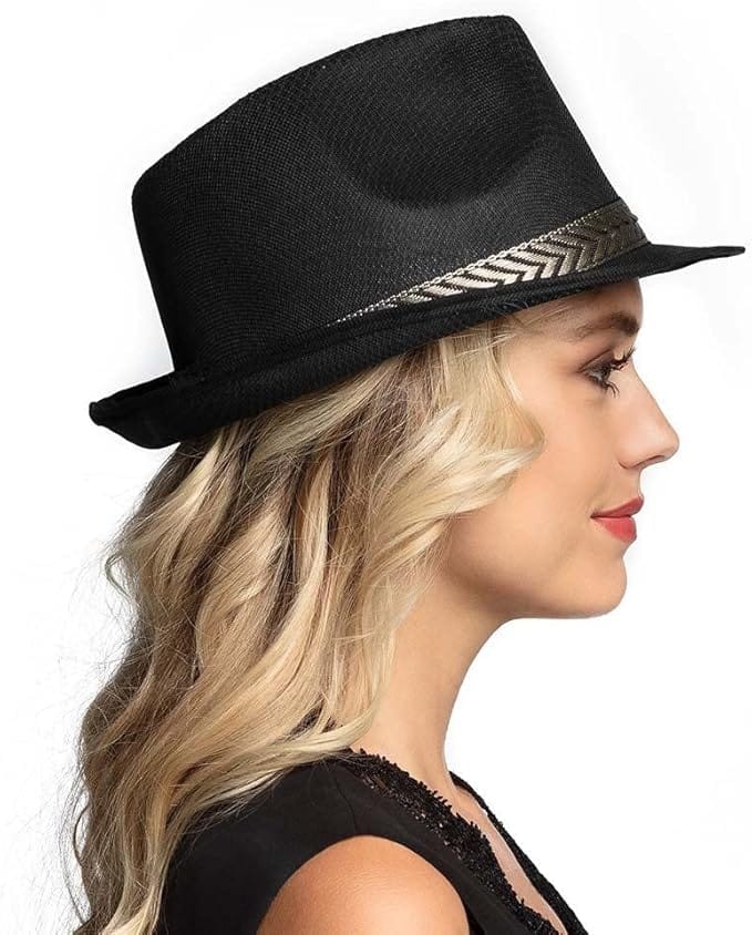 Black Fedora Hat