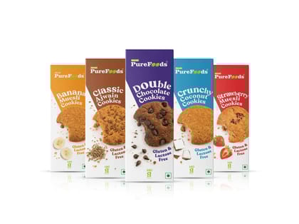 PureFoods Gluten-Free Cookies Collection - Pack of 5