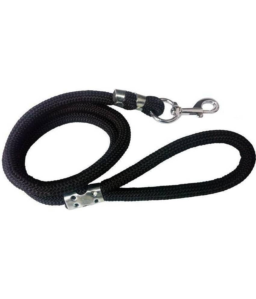 Petshop7 15mm Medium Size Black Dog Leash Rope-61in Length Leash