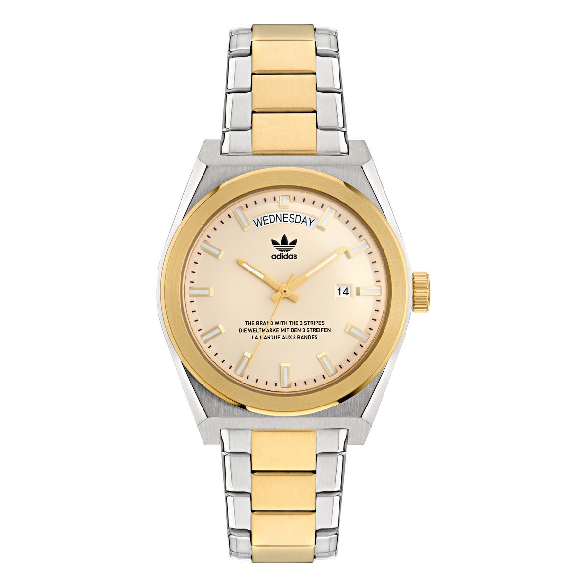 Adidas Originals Rose Gold Dial Unisex Analog Watch - AOSY23542-Rose Gold