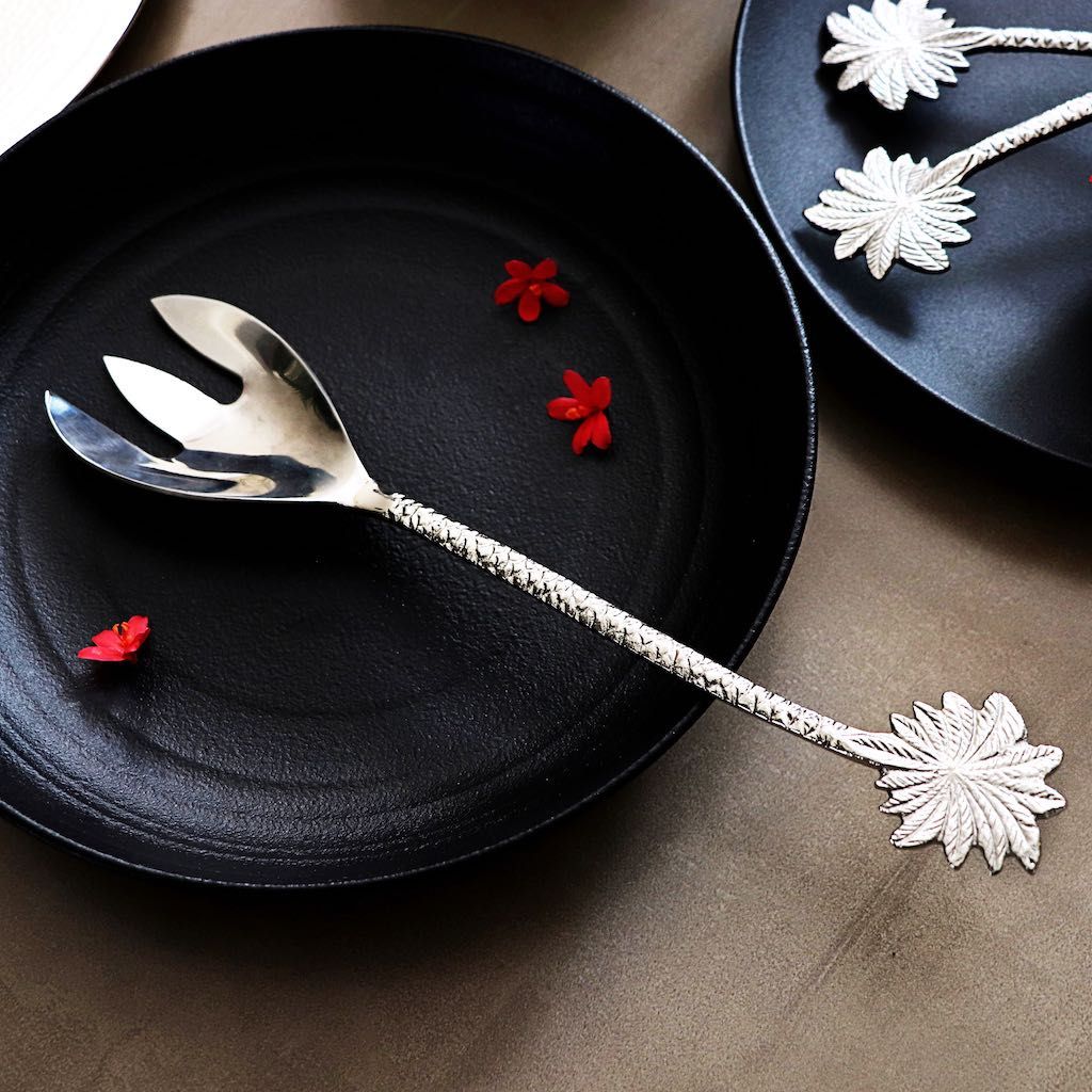 Palm Serving Cutlery-Serving Fork