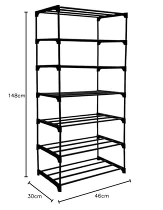 MAX Houser Foldable Collapsible Wardrobe Organizer Rack – Multi-Purpose Storage Shelf for Clothes, Shoes,