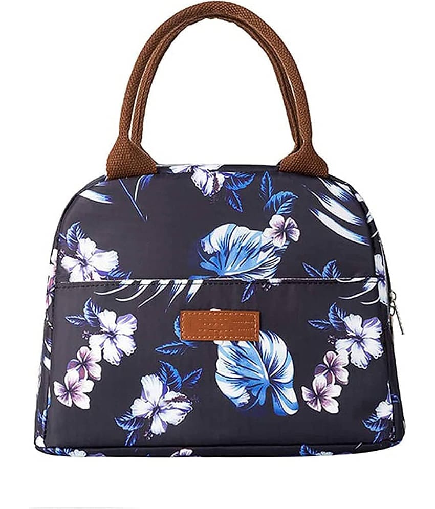 House Of Quirk - Blue Polyester Lunch Bag