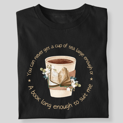 A BOOK LONG ENOUGH TO SUIT ME-Black / S