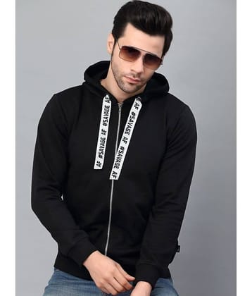 Rigo - Black Fleece Regular Fit Men's Casual Jacket ( Pack of 1 )