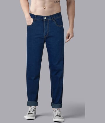 JB JUST BLACK Regular Fit Cuffed Hem Men's Jeans - Blue ( Pack of 1 )