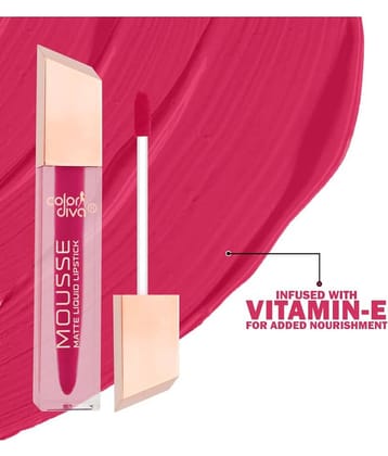 Color Diva - Hot Pink Matte Lipstick 50
