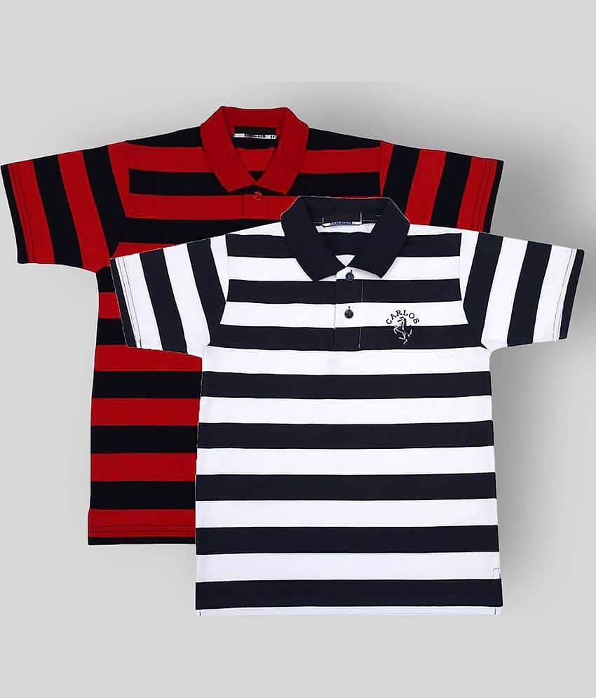 NEUVIN Pack of 3 Boys Cotton Blend T-Shirt ( Multi Color )