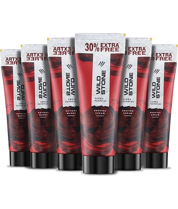 Wild Stone Ultra Shaving Cream 78 (pack of 6)