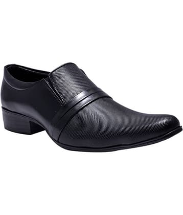 Sir Corbett - Black Men's Slip On Formal Shoes