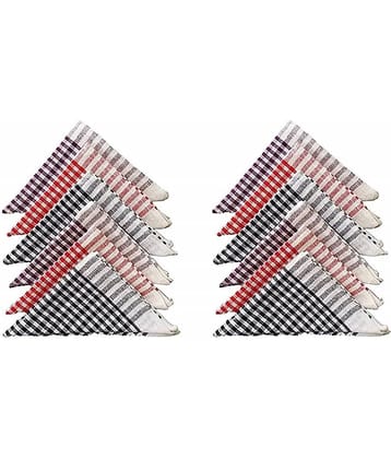 Kitchen Cleaning Clothes| Wet Dry Cleaning Napkin | Cotton Kitchen Duster (Pack of 12)