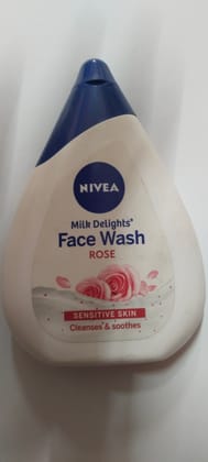 Nivea Milk delights Face wash Rose Sensitive skin 