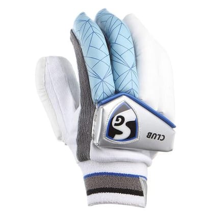SG Club RH Batting Gloves Youth White