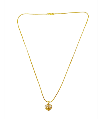 gilher Gold Plated Chain ( Set of 1 )