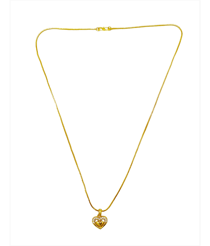 gilher Gold Plated Chain ( Set of 1 )