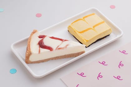 Mango Cheesecake & Strawberry Cheesecake (Box Of 2)