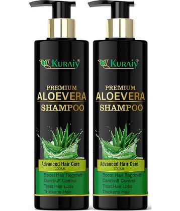 KURAIY NATURAL ALOE VERA SHAMPOO 200ML PACK OF 2