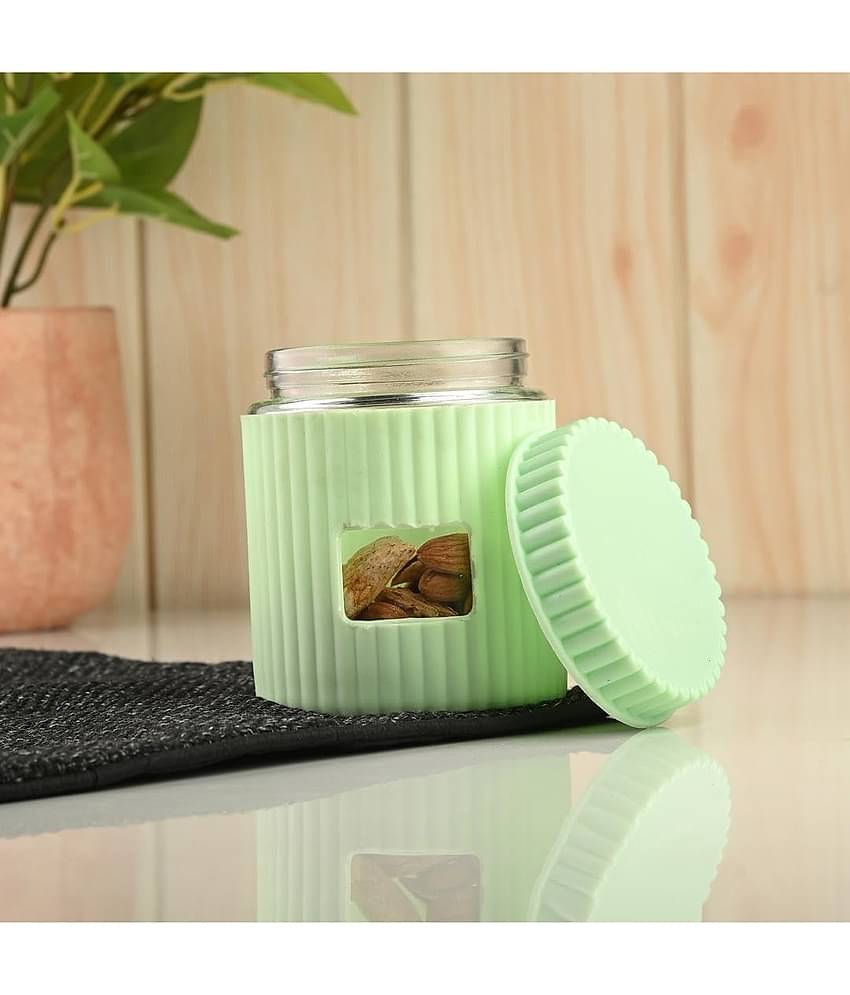 AFAST Multipurpose Jar Glass Transparent Food Container ( Set of 1 )