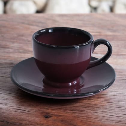 Burgundy Bliss Tea Set (Set of 6)