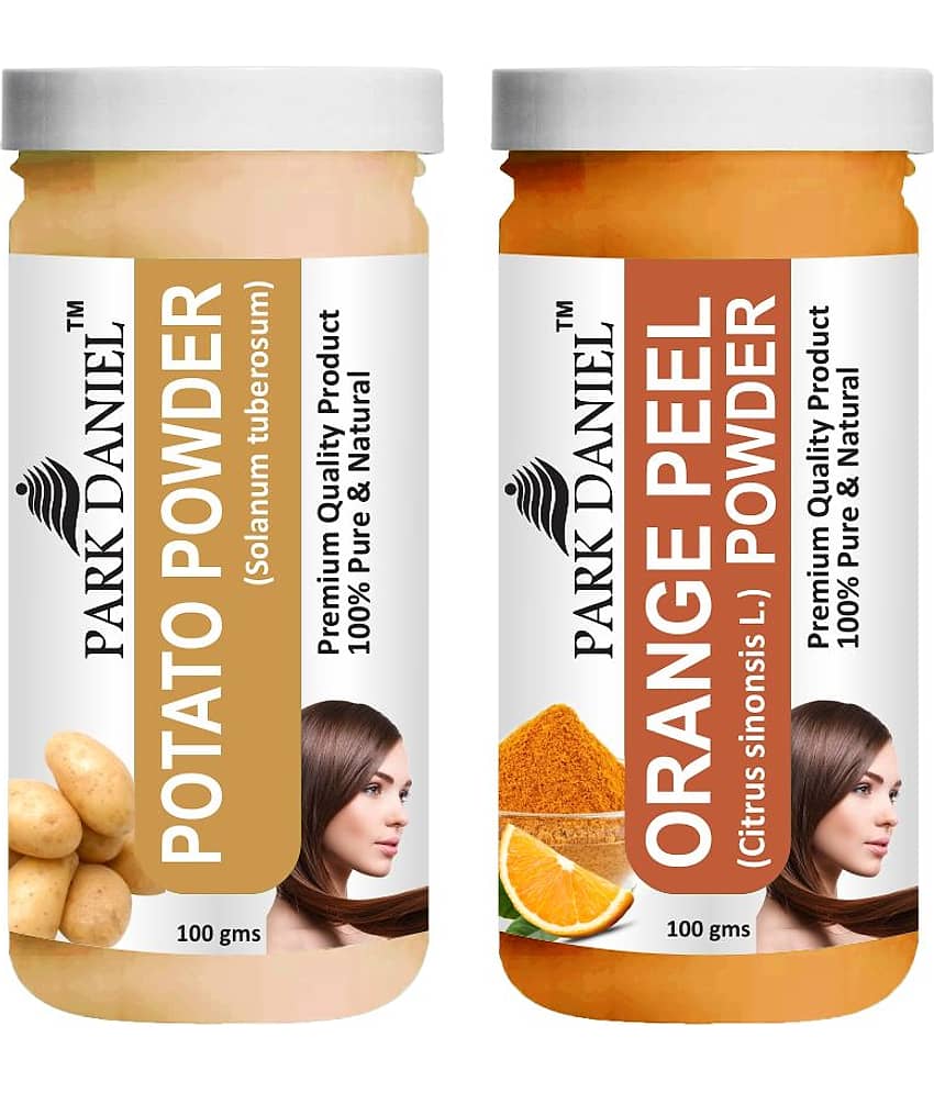 Park Daniel Potato &    Orange Peel Powder  Hair Mask 200 g Pack of 2