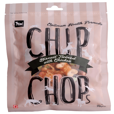 Chip Chop Biscuit Twined with Chicken 70gm Chip Chop Biscuit Twined with Chicken 70gm