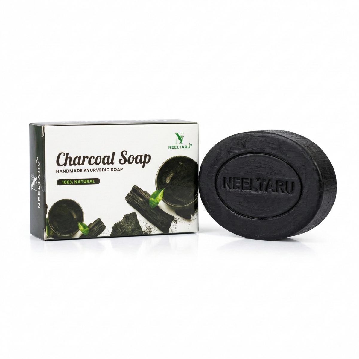 NEELTARU Charcoal Soap - 100g
