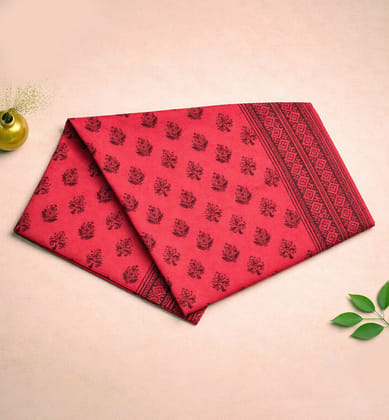 Hand Block Printed Bagh Cotton Dupatta