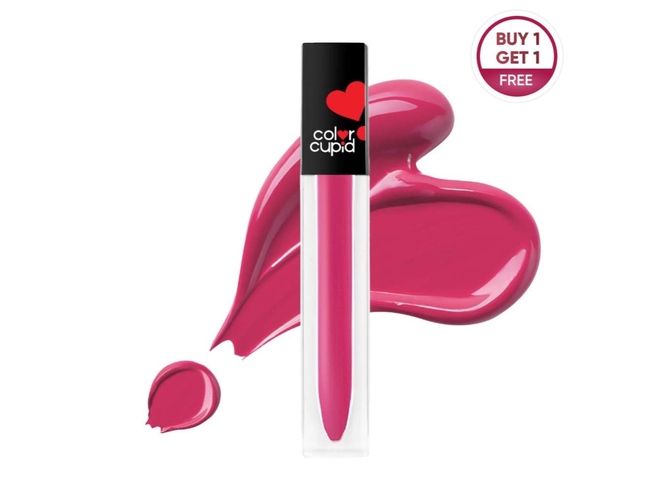 BUY 1 GET 1 - Color Cupid Forever Love Matte Liquid Lipstick - Cupid Pink - 4.1 g