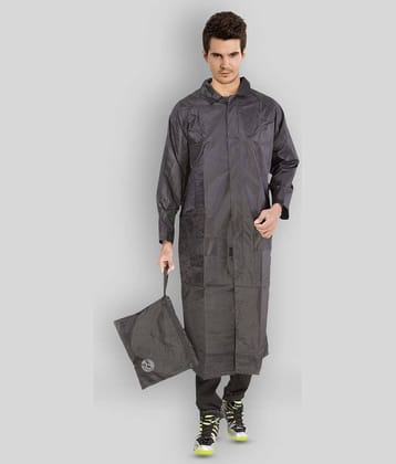 Neekshaa - Black Nylon Men's Raincoat ( Pack of 1 )