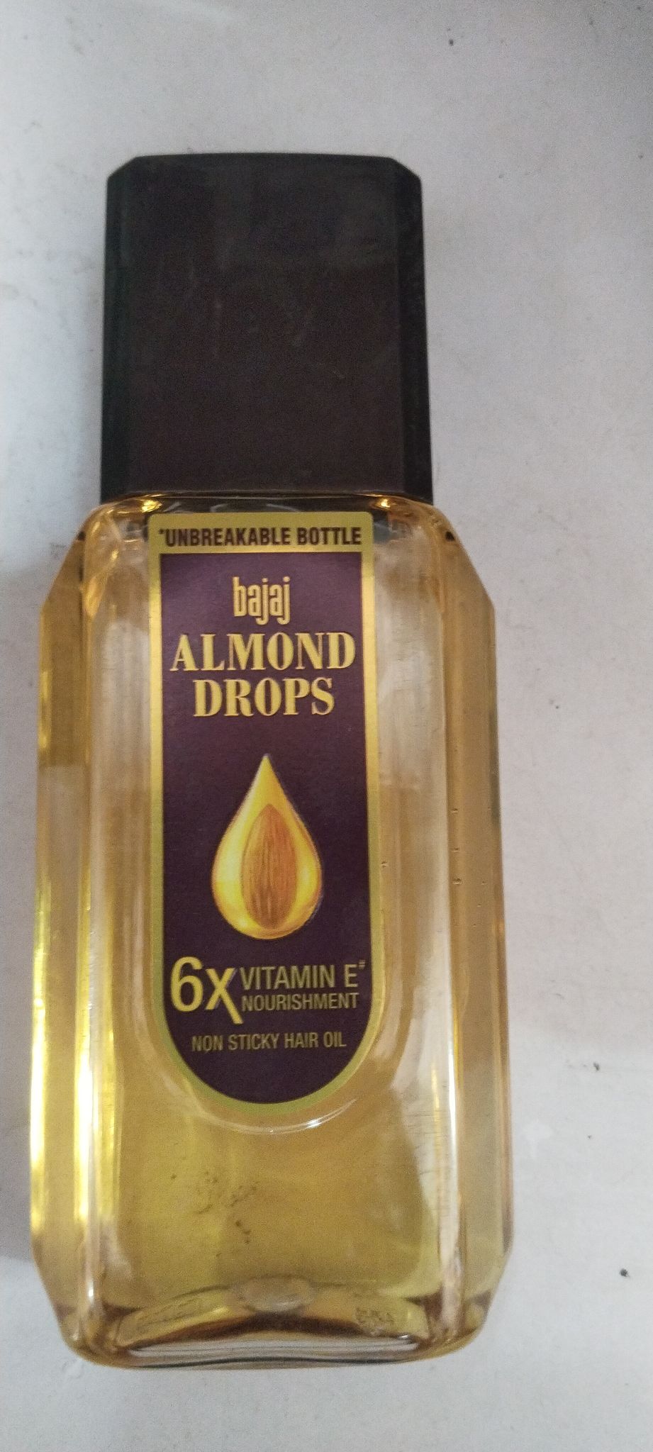 Bajaj Almond Drops Non sticky hair oil 