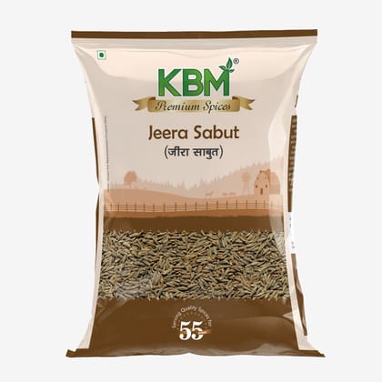 KBM Premium Spices Jeera Whole, 200 gm Pouch