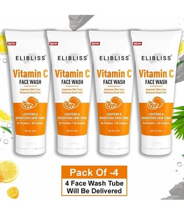 Elibliss - Softening and Smoothening Face Wash For All Skin Type ( Pack of 4 )