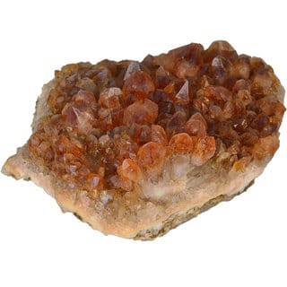 KESAR ZEMS Natural Yellow Citrine Cluster Healing Crystal Stone For Showpiece Home Office Table Dcor 665 Grms