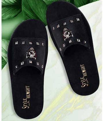 Style Height Green Men's Fur Slipper