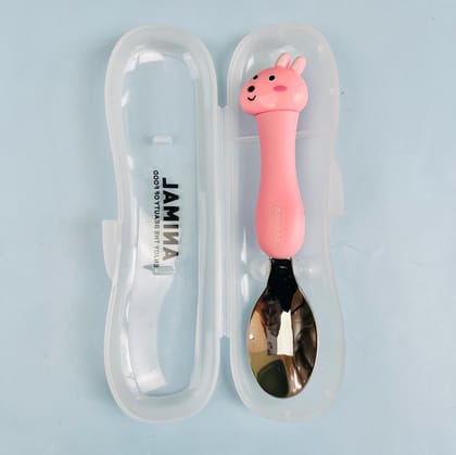 New Stylish Animal Print Tableware Spoon (Pack of 1)-Bunny