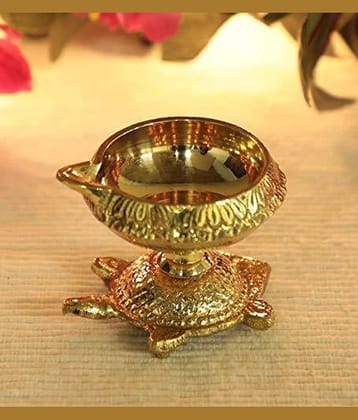 Fashion Bizz Pure Brass Diya - 5 cm, Pack of 1