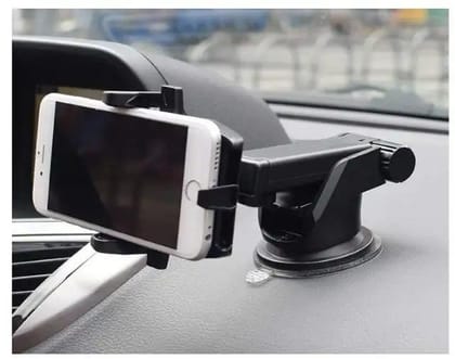 Car Mobile Holder for Dashboard - Adjustable Grip